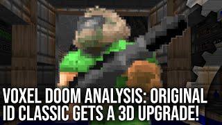 Voxel Doom Tested: id Software Classic Gets A Voxelised 3D Upgrade!