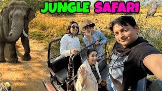 JUNGLE SAFARI | Family Travel Vlog to Jim Corbett | Aayu and Pihu Show