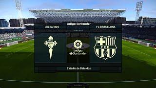 Celta Vigo vs FC Barcelona | Laliga 2021/22 | PES2021