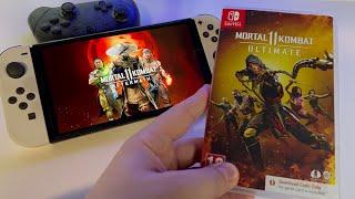 Mortal Kombat 11 Ultimate - Aftermath pack - Review | Switch OLED handheld gameplay