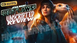 STAR WARS OUTLAWS UNSCRIPTED REVIEW*4K60FPS | ADG Plays & Reviews