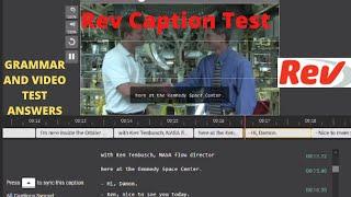 Rev Caption Test Answers 2022 || New Rev Caption Test Answers || DIY Crony