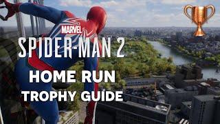 Spiderman 2 - Round The Bases at BAB Stadium - Home Run! Trophy Guide (PS5)