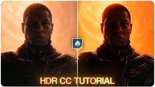 HDR CC TUTORIAL \ - AVU