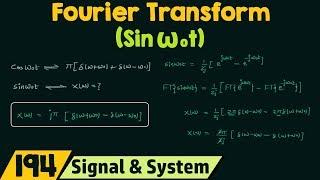 Fourier Transform of Basic Signals (Sinω₀t)