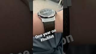 Hublot Classic Fusion 42mm one year later #shorts #hublot #watch