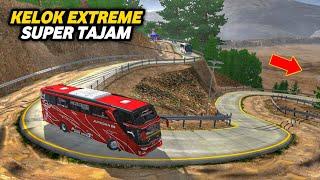 GAK ADA OBAT‼️ MOD MAP KELOK EXTREME SUPER TAJAM DI BUSSID