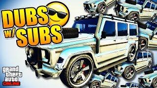 Helping Subscribers Spawn The RARE Chrome/Gold Dubsta II | GTA Online