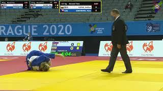 2020 Praha 2 K 57 kg Ilieva Ivelina BUL vs  Zemanová Věra CZE