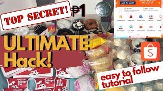 ULTIMATE Hack Shopee Piso Deals Food Easy to Follow Tutorial Guaranteed + How to Redeem