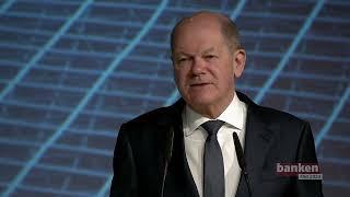 Bundeskanzler Olaf Scholz auf dem Bankentag 2024 - Highlights seiner Rede