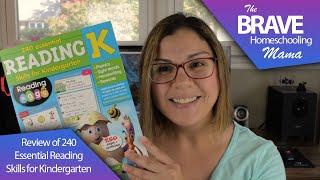 Review of 240  Essential Reading Skills for Kindergarten Review