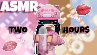 Roblox ASMR ~ 2 HOURS of RELAXING TRIGGER WORDS FOR SLEEP!  (+ FLUFFY MIC)