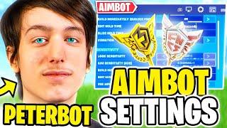 I Copied Peterbot's Aimbot Settings That Made Him FNCS CHAMPION... 