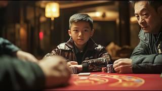 FULL| 7-year-old boy born with a gambling genius learned elite skills at a glance and won big!