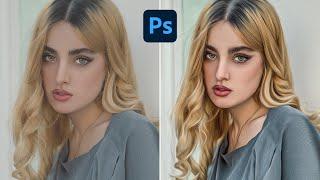 ️Turn Photos into Oil Painting - Photoshop Tutorial Short