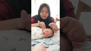 Tindik telinga Baby Neisha  #tindiktelinga #tindiktelingamanual