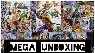 MEGA UNBOXING BY RAJ COMICS