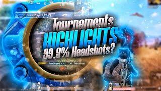 99.9% HEADSHOTS? | TOURNAMENTS HIGHLIGHTS | iPHONE 14 PRO MAX | 120FPS | PUBGM |