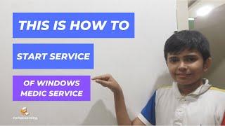 This is how to enable or disable 'Windows Medic Service'