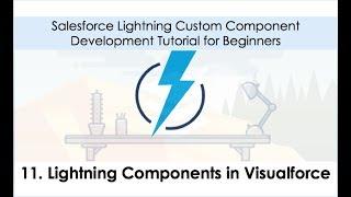 11. Salesforce Lightning Development Tutorial - Lightning Components in Visualforce