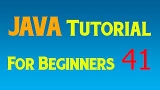 Java Tutorial for Beginners - 41 - Setting up the GUI and the JFrame and JButton