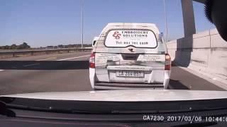 Idiot brake checks me on M5 highway Cape Town South Africa