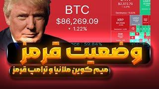 فوری : وضعیت کاملا قرمز با تصمیم جدید ترامپ | ارز ملانیا و ترامپ