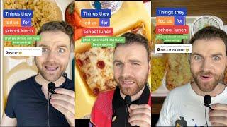 Things they fed us for school lunch (Part 1-11) | TikTok Compilation | scott.frenzel