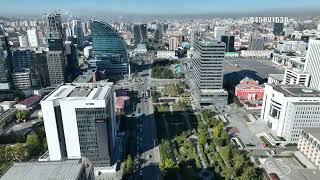 Autumn in the capital city - Ulaanbaatar new (2023/10) Driving tour [4K] with Drone footage