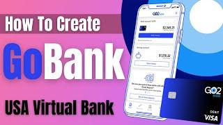 How to Create Go2Bank Account Online | USA Virtual Bank For PayPal | 2021