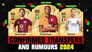 FIFA 25 | NEW CONFIRMED TRANSFERS & RUMOURS!  ft. Osimhen, Hummels, Rabiot... etc