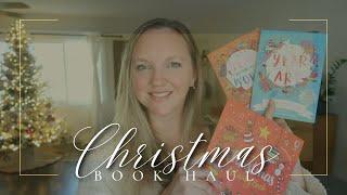 CHRISTMAS BOOK HAUL || HOLIDAY BOOKS, GIFTS FOR MY KIDS, AND BOOKS FOR OUR HOMESCHOOL