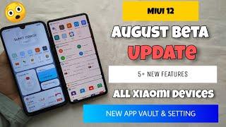 MIUI 12 August Beta Update For All Xiaomi Devices | New Ios Features In MIUI 12 