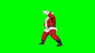 Santa Claus Fortnite Dances on Green Screen