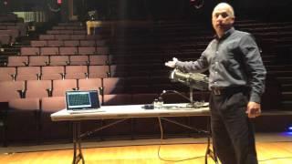 ESP-DMX sACN over WiFi demo with Source 4WRD