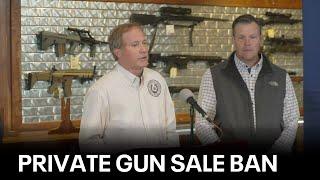 Texas AG Ken Paxton sues Biden Administration over ban on private firearms sales