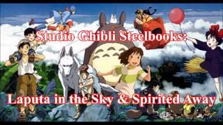 Studio Ghibli Steelbook Unboxings & Reviews: Laputa in the Sky & Spirited Away