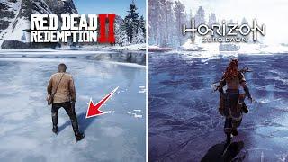 Red Dead Redemption 2 PC VS Horizon Zero Dawn PC | Graphics & Details Comparison 2022