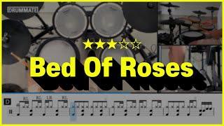 [Lv.11] Bed of Roses - Bon Jovi () Pop Drum Cover