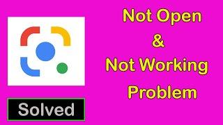How To Fix Google Lens App not Working || Google Lens App Not Open Problem in Android & Ios