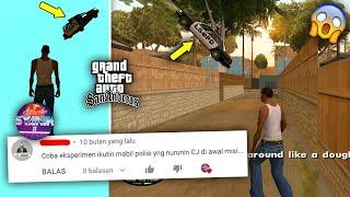 NO HOAX Mobil Polisi Akan TERBANG JIKA CJ KABUR DI AWAL MISI GTA San Andreas - Misteri Rahasia GTASA