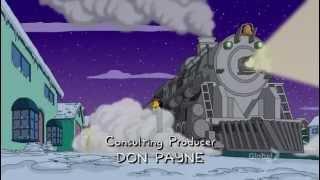 Simpsons Polar Express