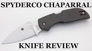 Spyderco Chaparral Review