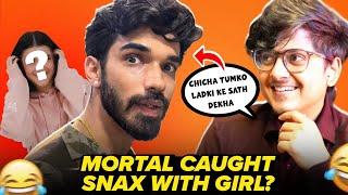 MortaL Caught Snax With A Girl? *FUNNY BGMI HIGHLIGHT!