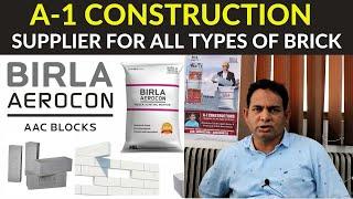 Birla Aerocon Blocks: A-1 Construction Supplier Of  All Types Of Bricks, Birla AAC Blocks & Chemical