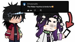 The Water Hashira is kinda hot || Demon Slayer Gacha Meme