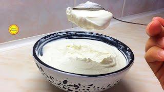 Сливочный сыр из кефира Крем Сыр творожный для крема в домашних условиях Рецепт