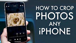 How To Crop a Photo On ANY iPhone! (2021)