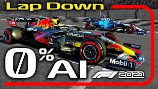How Slow Is 0% AI on the F1 2021 Game? - Can We Beat Them A LAP DOWN?!